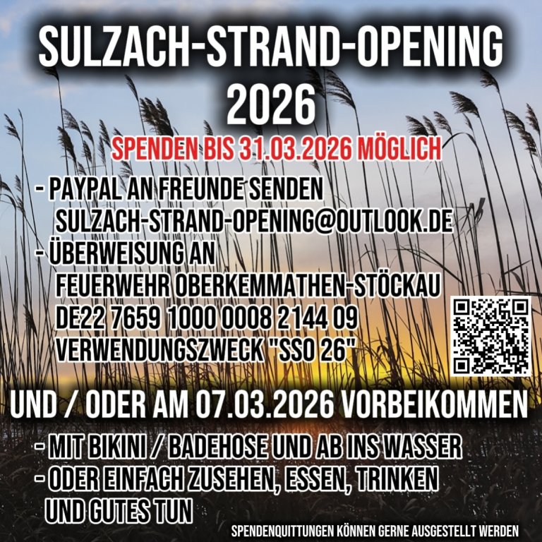 Sulzach-Strand-Opening 2026