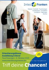 Informiert ins Berufsleben starten - OrientierungsMesse „Ausbildung & Beruf 2026“ des Zweckverbands Industrie-/Gewerbepark Interfranken Informiert ins Berufsleben starten - OrientierungsMesse „Ausbildung & Beruf 2026“ des Zweckverbands Industrie-/Gewerbepark Interfranken
